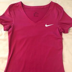 Nike shirt.